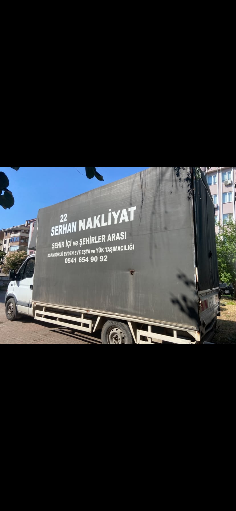 Serhan Nakliyat aracıyla eşya taşıma